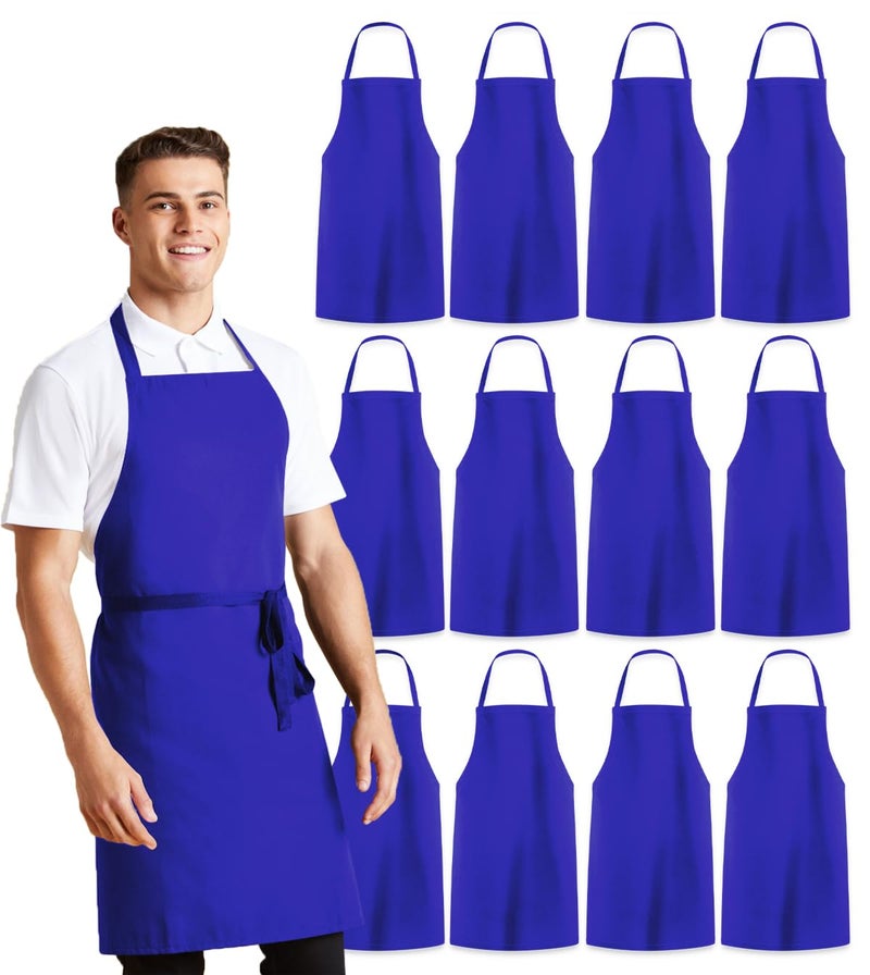 Avalon Kitchen royal blue aprons for women chef apron blue mens chef apron for men grilling aprons for men - Image 1